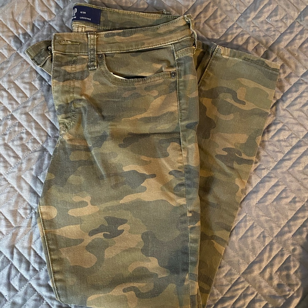 Gap Camo Print Pants